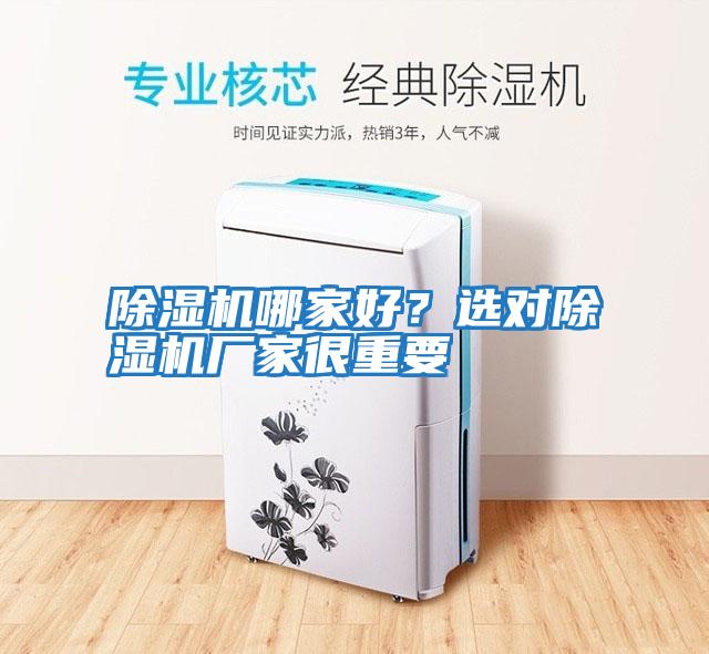 除濕機哪家好？選對除濕機廠家很重要