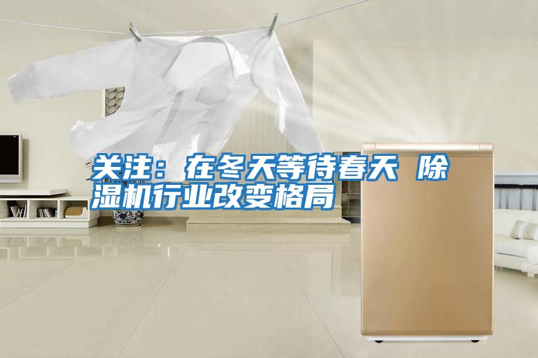 關(guān)注:在冬天等待春天 除濕機(jī)行業(yè)改變格局