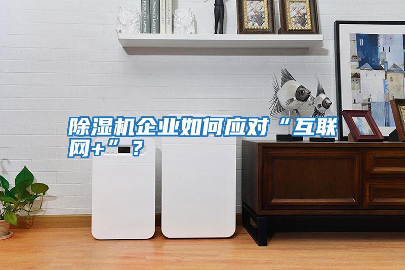 除濕機企業如何應對“互聯網+”？