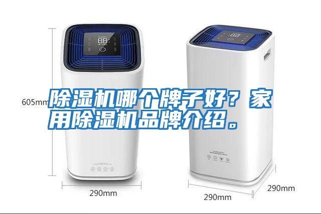 除濕機哪個牌子好?家用除濕機品牌介紹。