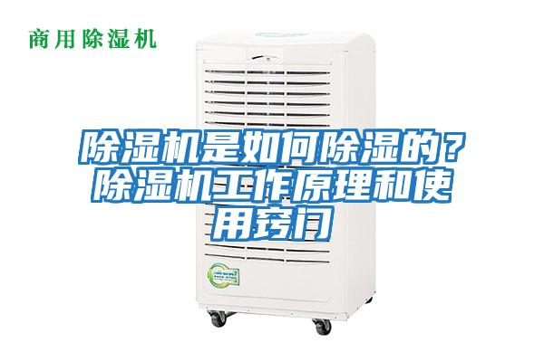 除濕機是如何除濕的?除濕機工作原理和使用竅門