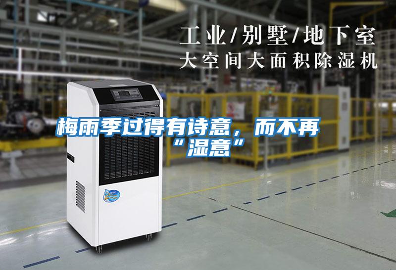 梅雨季過得有詩意，而不再“濕意”