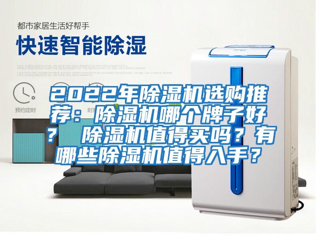 2022年除濕機選購推薦：除濕機哪個牌子好？ 除濕機值得買嗎？有哪些除濕機值得入手？