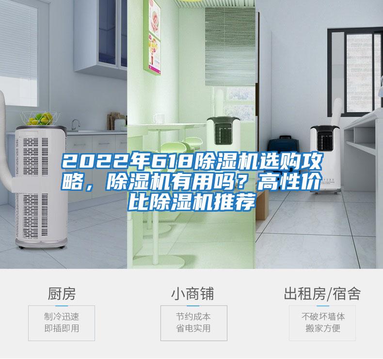 2022年618除濕機選購攻略，除濕機有用嗎？高性價比除濕機推薦