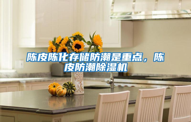 陳皮陳化存儲(chǔ)防潮是重點(diǎn)，陳皮防潮除濕機(jī)