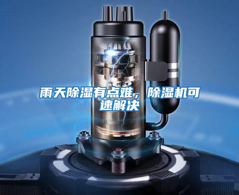 雨天除濕有點難，除濕機可速解決