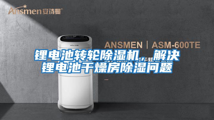 鋰電池轉輪除濕機，解決鋰電池干燥房除濕問題