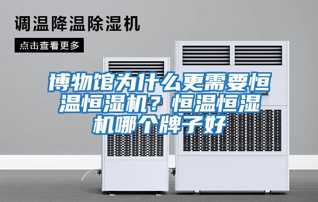 博物館為什么更需要恒溫恒濕機?恒溫恒濕機哪個牌子好