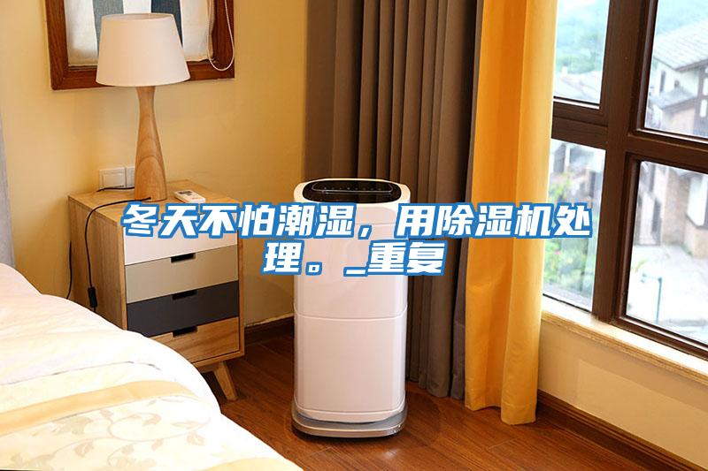 冬天不怕潮濕，用除濕機(jī)處理。_重復(fù)