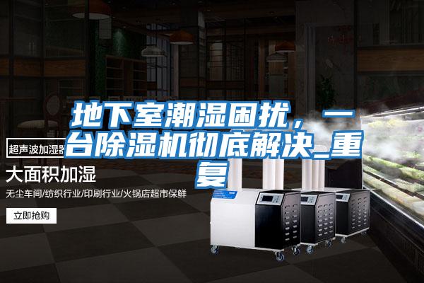 地下室潮濕困擾，一臺除濕機徹底解決_重復(fù)