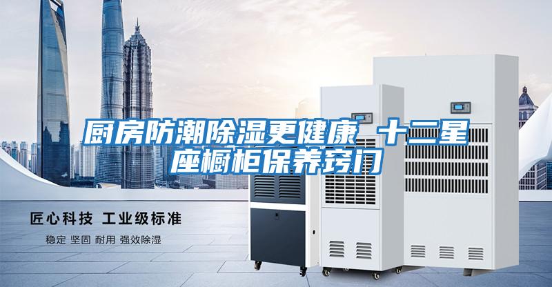 廚房防潮除濕更健康 十二星座櫥柜保養竅門