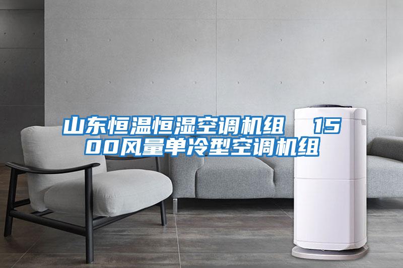 山東恒溫恒濕空調(diào)機組 1500風(fēng)量單冷型空調(diào)機組