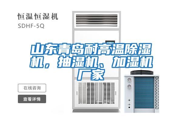 山東青島耐高溫除濕機，抽濕機、加濕機廠家
