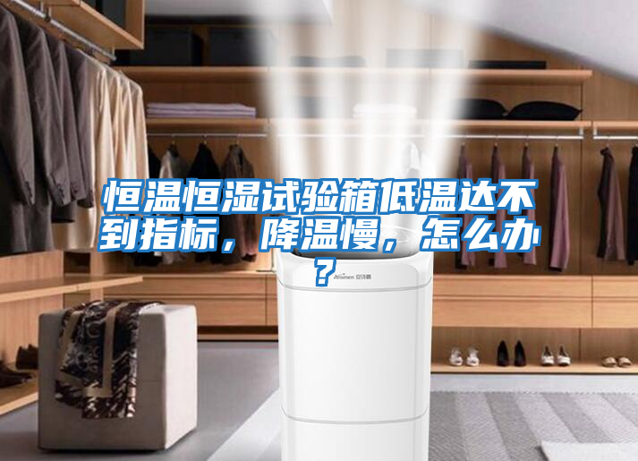 恒溫恒濕試驗箱低溫達不到指標，降溫慢，怎么辦？