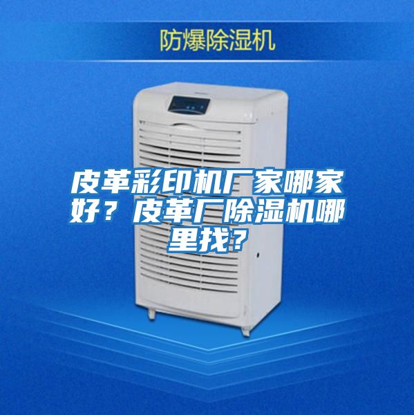 皮革彩印機廠家哪家好？皮革廠除濕機哪里找？