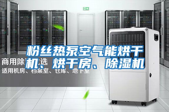 粉絲熱泵空氣能烘干機、烘干房、除濕機