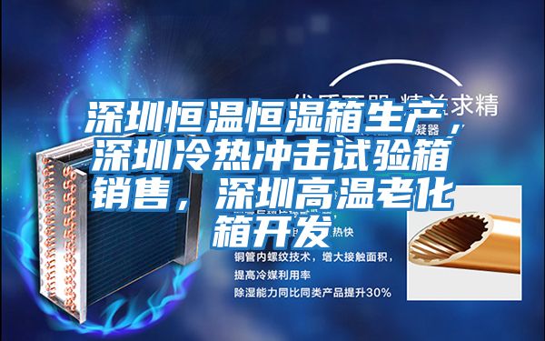深圳恒溫恒濕箱生產，深圳冷熱沖擊試驗箱銷售，深圳高溫老化箱開發