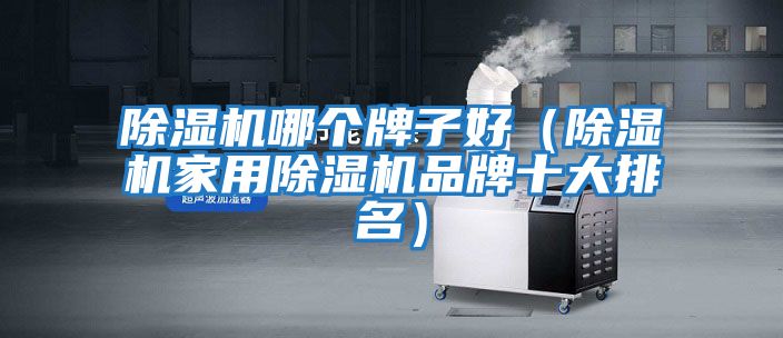 除濕機哪個牌子好(除濕機家用除濕機品牌十大排名)