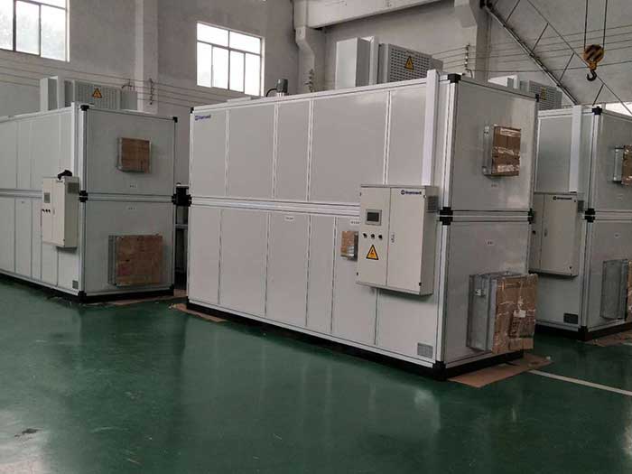濟南銘威化工鋰電池鈷酸鋰零下40℃露點，三臺全新風轉輪除濕機組